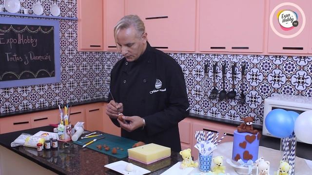 Expohobby TV (T04 - E69) Fabián Vezzali - Decoración de tortas смотреть онлайн