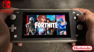 Обзор на Fortnite Nintendo Switch Lite Gameplay