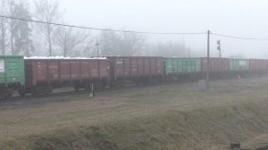 Тепловоз 2ТЭ10УК-0229 на ст. Аульс