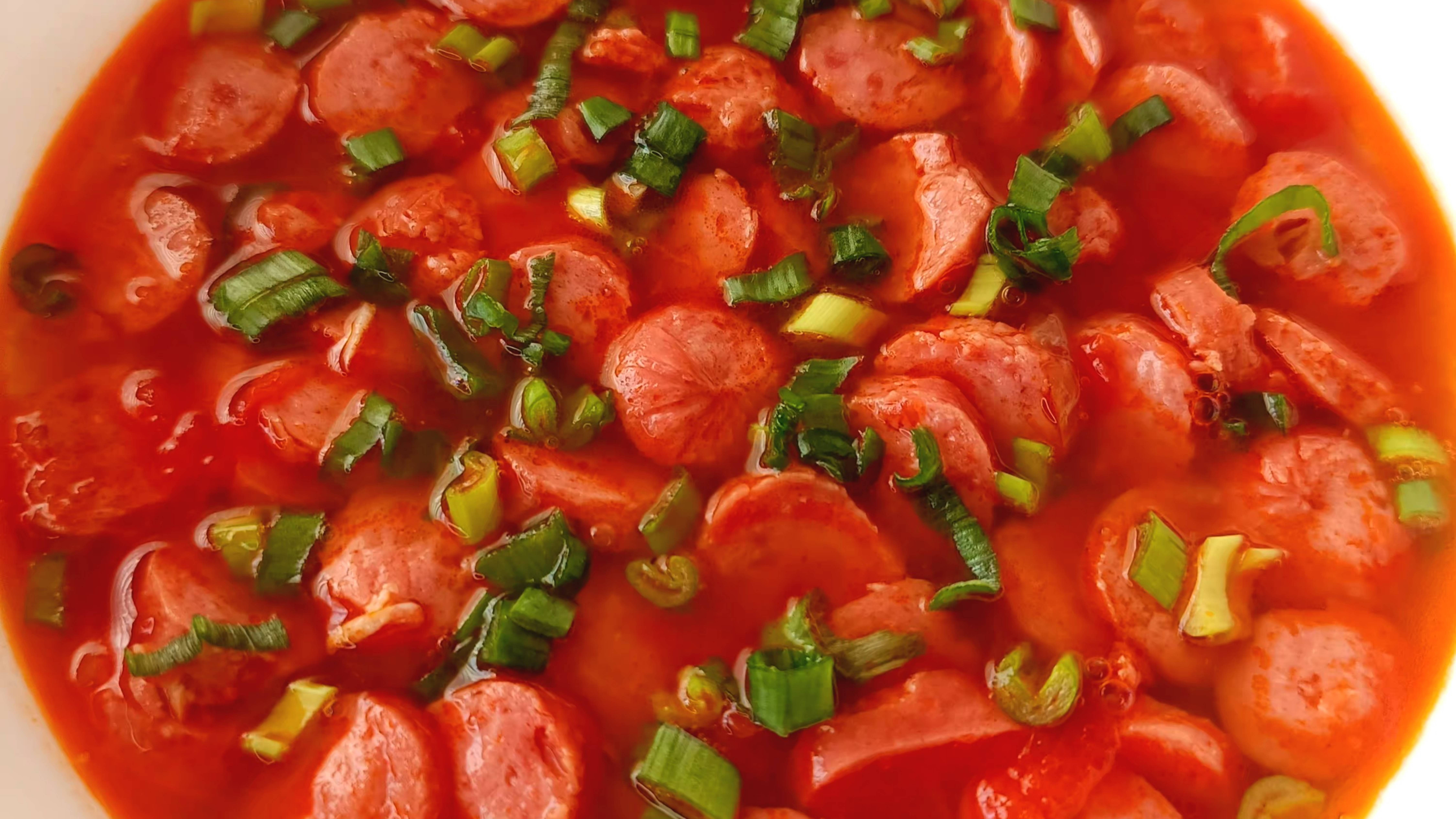 Фасолевый суп с колбасками смотреть онлайн