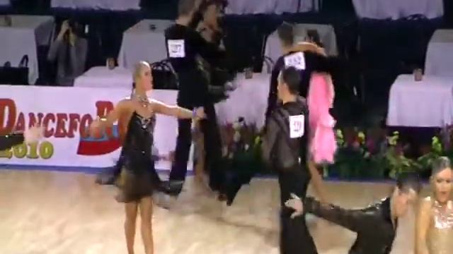 Nechaev Denis - Shirshova Maria Cha -Cha Danceforum 2010 смотреть онлайн