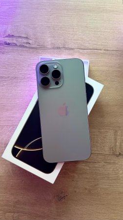 Распаковка iPhone 16 Pro Max в цвете Natural Titanium😍