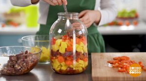 Картошка с мясом в банке по рецепту Марии Суровой. Доброе утро. Фрагмент выпуска от 20.02.2025