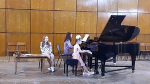 Смирнова София, фортепиано. Сильванский, Легкий концерт для фортепиано с оркестром 1 часть.