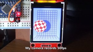 Amiga Boing Ball Demo Final - AVR Arduino and ST7735 SPI display