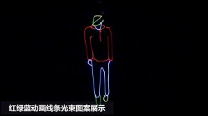 Анимационный лазерный проектор