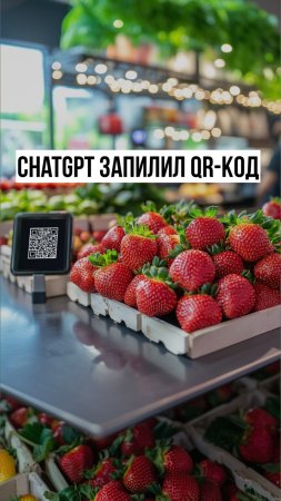 ChatGPT запилил Qr-код