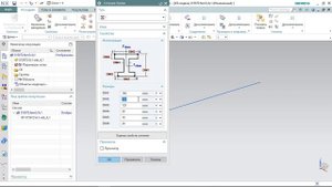 NX CAE Создание конечно-элементной модели балки