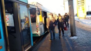 Автобус 326 маршрут МАЗ-203 8203 и Автобус 197А маршрут МАЗ-203 8524 Малая Бухарестская Улица