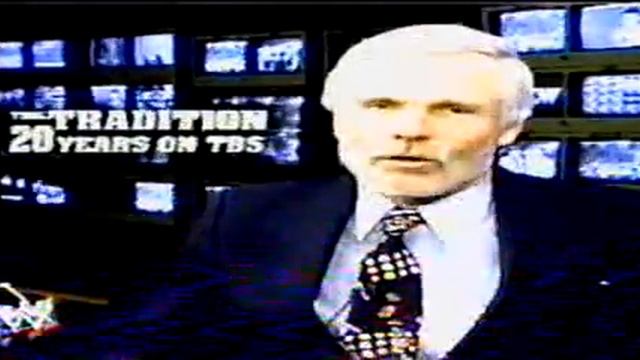 Ted Turner drunk babbling about WCW