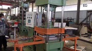 Пресс для вулканизации резиновой крошки XLB-D8008001200T