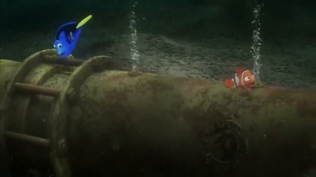 Dory reuniting Nemo with Marlin scene (Finding Nemo 2003) смотреть онлайн
