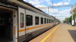 Электропоезд ЭП2Д-0015 ЦППК платформа Дегунино МЦД-1 26.05.2021 | EP2D-0015 CPPK train at Degunino