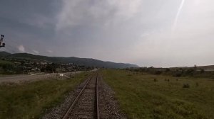 Слюдянка- Старая Вид  из кабины машиниста. Кругобайкальская железная дорога #кбжд #Байкал! РЖД!