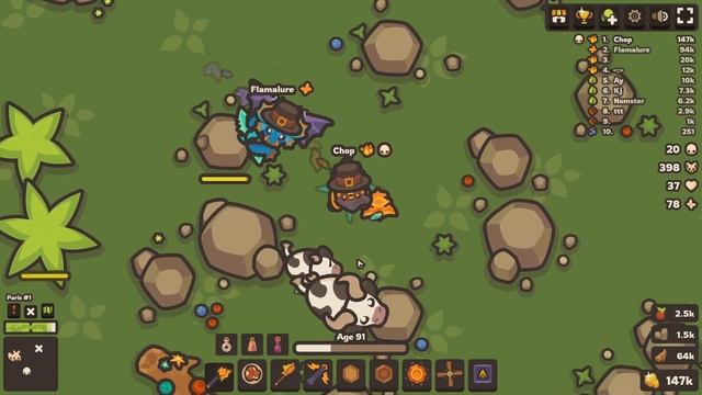 3 Triples Spikes - Taming.io смотреть онлайн