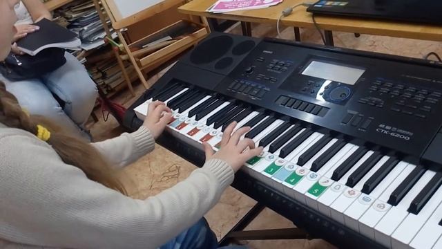 Soft Mozart в г.Чайковский Маша, 6 лет 2 год обучения 8 -ой месяц смотреть онлайн