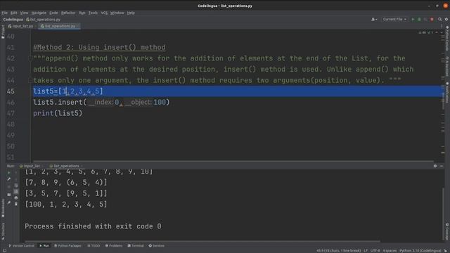 What are List Operations in Python | EP-18 List Operations in Python | List Methods In Python