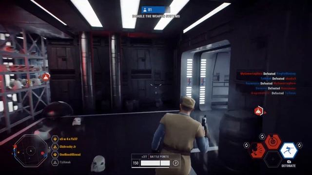 Star Wars Battlefront 2 - The Death Star is MINE, Best Gameplay Ever 10/10 смотреть онлайн