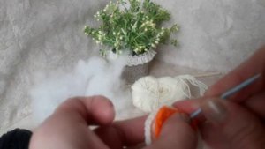 Брошь "Лисёнок" крючком. Мастер-класс.