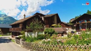 🇨🇭Швейцария | Швейцарская деревня Лаутербруннен _ Венген, регион Юнгфрау
