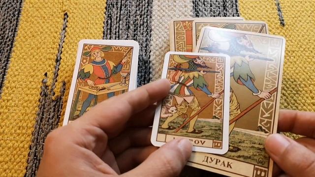 Simbolic tarot of Wirth mini (Lo Scarabeo) - Обзор-сравнение с колодой стандартного размера