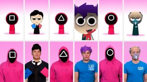 Спрунки игра в кальмара в реальной жизни