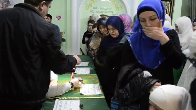 ДРООЖ "Муслимат" "Благословенный волос пророка (с.а.в.)" 03 02 2015 смотреть онлайн