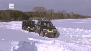 Впервые в Енисейском районе прошли гонки внедорожников