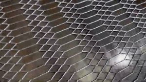 Производство металлической сетки шестигранной формы