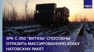 ЗРК С-350 "Витязь" способны отразить массированную атаку натовских ракет