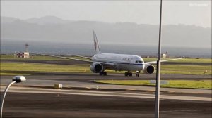 Air China 787-9 Dreamliner arriving direct from Beijing
