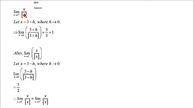 RD SHARMA SOLUTIONS CLASS 11 CHAPTER 29 Limits Ex 29.1 Part 2 смотреть онлайн