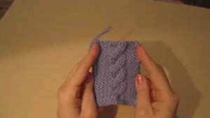 ВЯЗАНИЕ СПИЦАМИ УЗОР КОСА ИЗ ШЕСТИ ПЕТЕЛЬ Вязание для начинающих