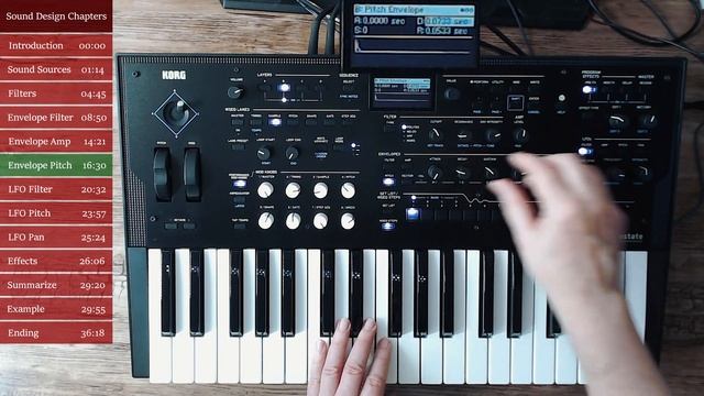 Korg Wavestate tutorial： 07⧸11 Introduction to Sound Design