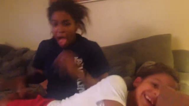 Sierra lost a bet and Lily wanted a kiss