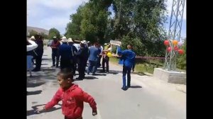Открытие арки Талас в Табак совхозе. 20-ти летки