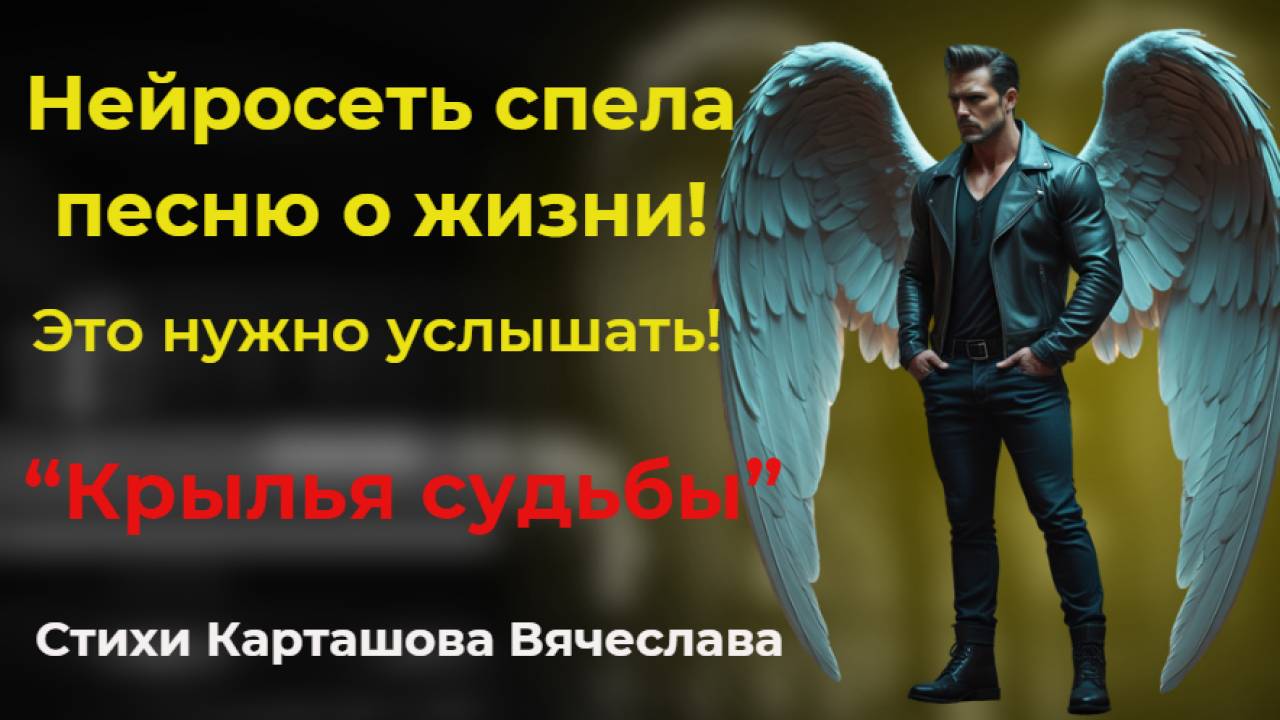 Нейросеть спела песню о жизни! Это нужно услышать! На стихи Карташова Вячеслава