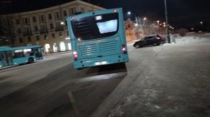 20 февраля 2025 г. Автобус 325 маршрут Волгабас 5270.G4 6588 Привокзальная Площадь