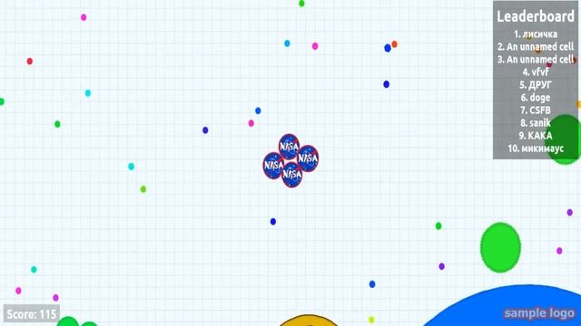 гайд по агар.ио (agar.io) тактика как быстро вырасти и попасть на первое место в топ смотреть онлайн