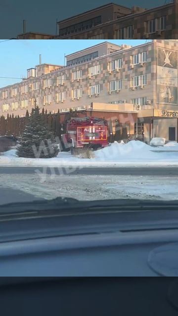 Сразу 5 пожарных машин приехало к Вереску на Верхней