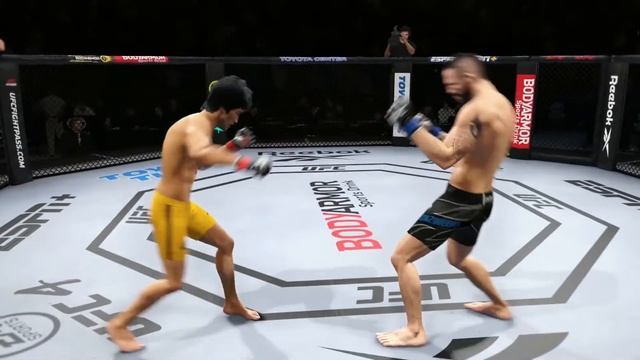👊 UFC 4Bruce Lee vs Santiago Ponzinibbio KO TKO смотреть онлайн