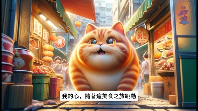 《胖橘貓的台灣味》非常好聽 very nice to hear  好聽的歌  [Orange Memory: Taiwanese Food] Nice song  高音質 動態歌詞Lyrics