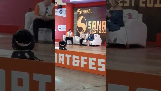 Painel Ruth Connell e Alaina Huffman. Sana fest 2018. смотреть онлайн