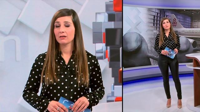 Leather Pants Satin Blouse Violetta Caldarelli 20190109 смотреть онлайн