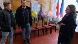 Гуманитарная помощь. Красная Поляна ДНР-2