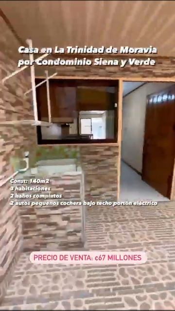 Casa en La Trinidad de Moravia, Calle el Moral 3hab Una Planta ¢67millones смотреть онлайн
