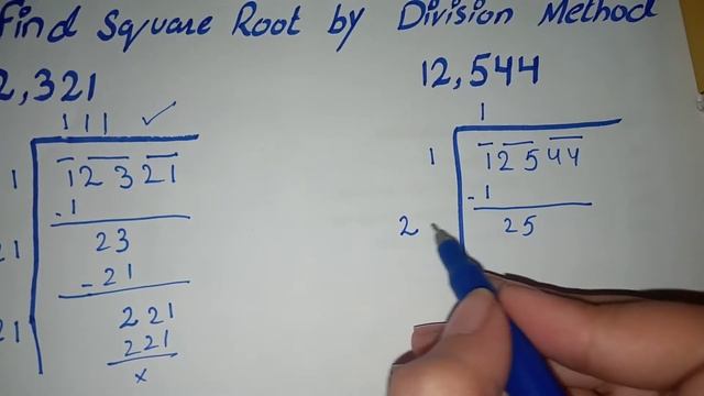 Find Square Root by Division Method in Urdu, Square Root of 12544 (√12544) смотреть онлайн