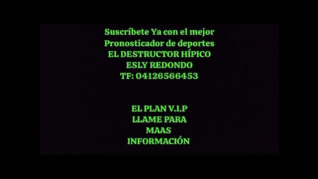 EL LIDER MUNDIAL EN DEPORTES EL DESTRUCTOR HÍPICO ESLY REDONDO 12-01-2024