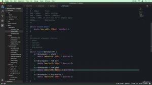 6 - 3. Let's Use the Power of Sass Mixins to Write Media Queries