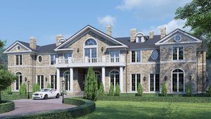 Классический особняк в английском стиле, Москва